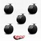 Service Caster 2-3/8'' Furniture Casters Nylon Twin Wheel Top Plate, 5PK SCC-UHTP02S60-NYS-5 - alternate 2